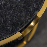 Amos Weston Side Table Black Granite –  from Amos Lighting + Home