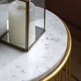 Amos Riley Side Table Gold –  from Amos Lighting + Home