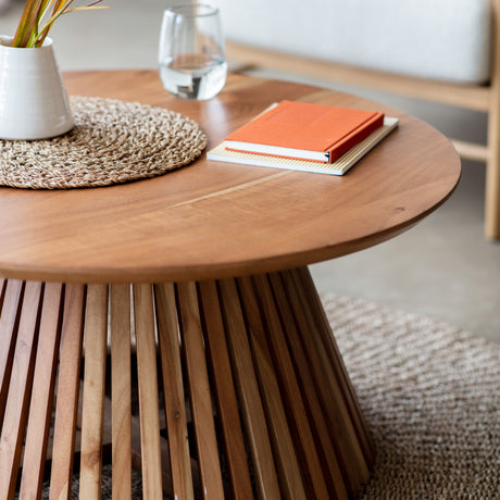 Amos Brookland Slatted Coffee Table from Amos Lighting + Home