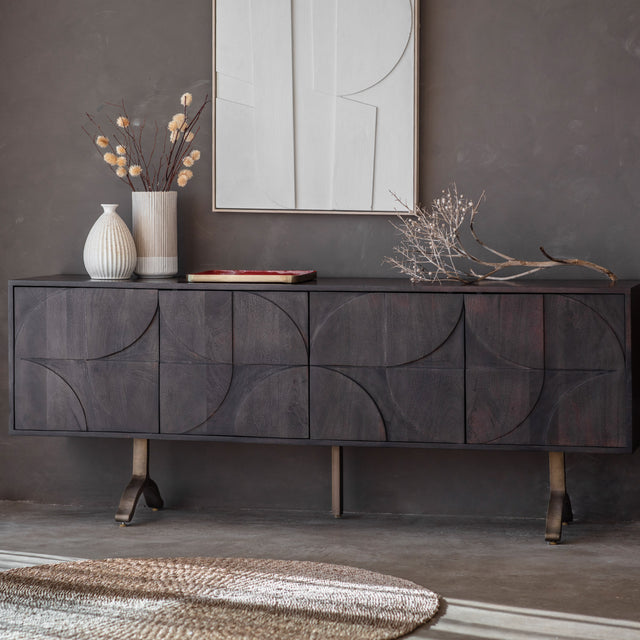 Amos Sharma 4 Door Sideboard from Amos Lighting + Home