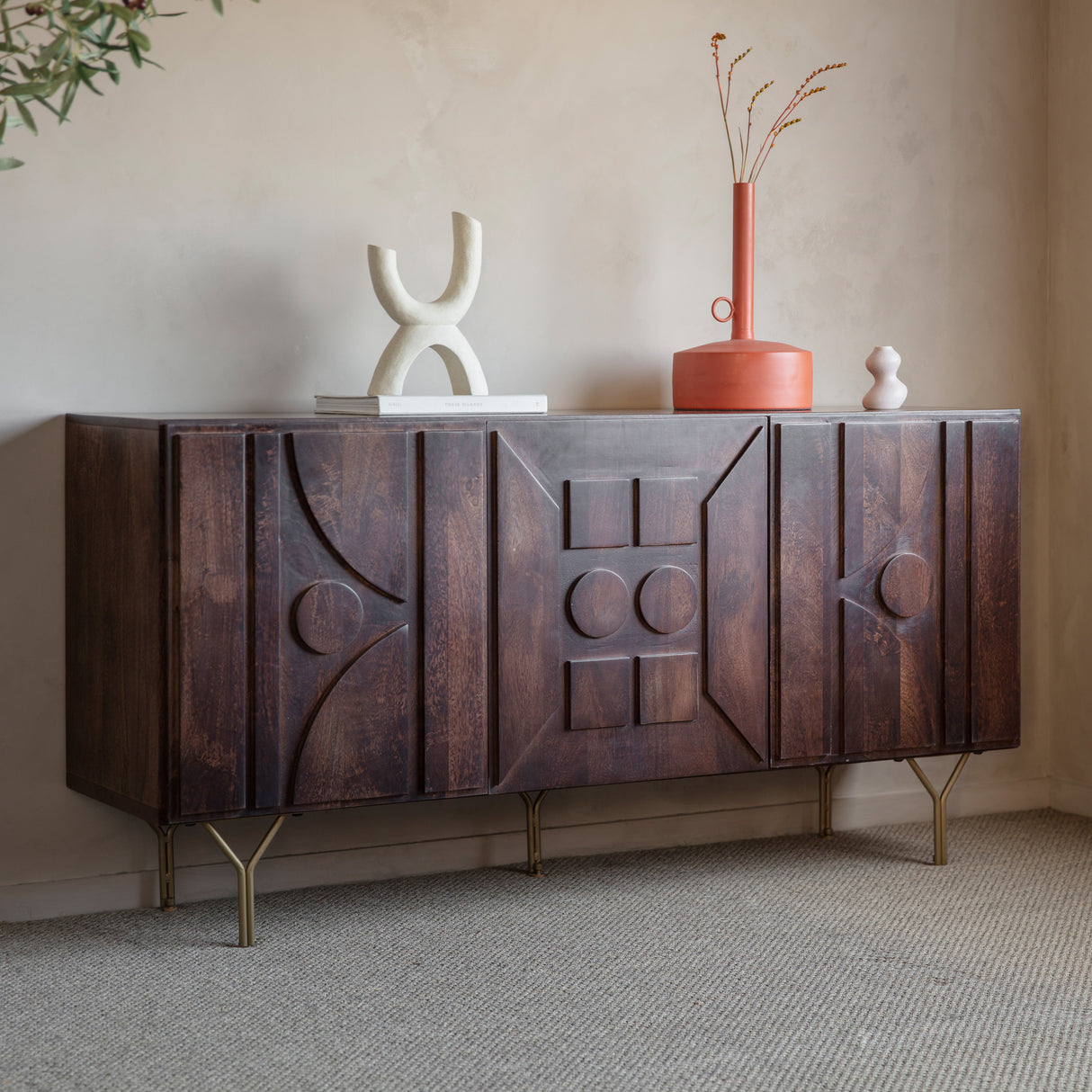 Amos Stonecroft 3 Door Sideboard –  from Amos Lighting + Home