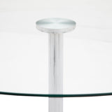 Amos Fielding Dining Table Clear Glass  –  from Amos Lighting + Home