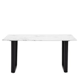 Amos Davidson Dining Table White Effect  –  from Amos Lighting + Home