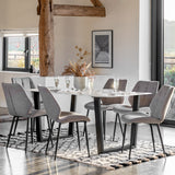 Amos Davidson Dining Table White Effect  –  from Amos Lighting + Home