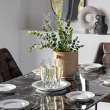 Amos Davidson Dining Table Black Effect  –  from Amos Lighting + Home