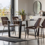 Amos Davidson Dining Table Black Effect  –  from Amos Lighting + Home