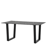 Amos Davidson Dining Table Black Effect  –  from Amos Lighting + Home