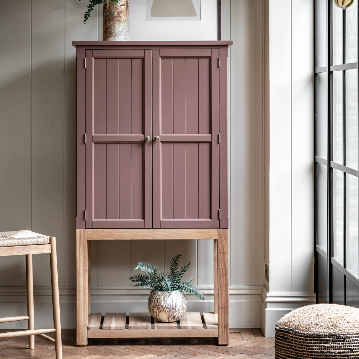 Amos Eton 2 Door Cupboard Clay  –  from Amos Lighting + Home