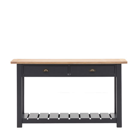 Amos Eton 2 Drawer Console Meteor   –  from Amos Lighting + Home