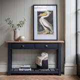 Amos Eton 2 Drawer Console Meteor   –  from Amos Lighting + Home