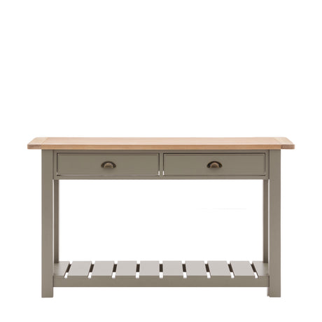 Amos Eton 2 Drawer Console Prairie   –  from Amos Lighting + Home