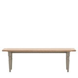 Amos Eton Dining Bench Prairie  –  from Amos Lighting + Home