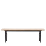 Amos Eton Dining Bench Meteor  –  from Amos Lighting + Home