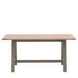 Amos Eton Trestle Table Prairie  –  from Amos Lighting + Home