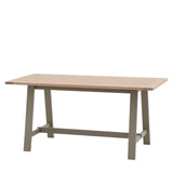 Amos Eton Trestle Table Prairie  –  from Amos Lighting + Home