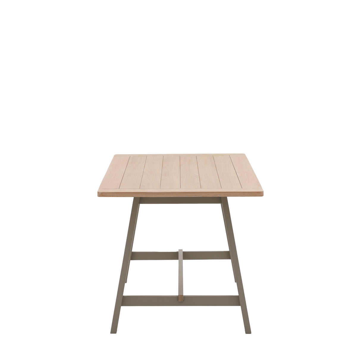 Amos Eton Trestle Table Prairie  –  from Amos Lighting + Home