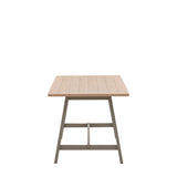 Amos Eton Trestle Table Prairie  –  from Amos Lighting + Home