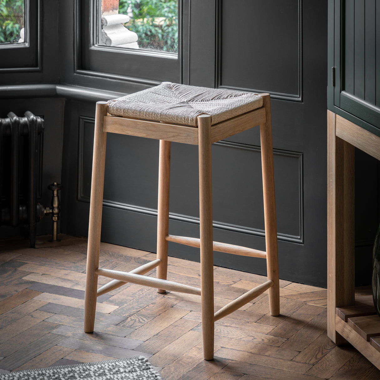 Amos Eton Rope Stool –  from Amos Lighting + Home