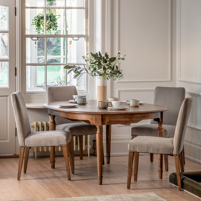 Amos Highgrove Ext Round Table  –  from Amos Lighting + Home