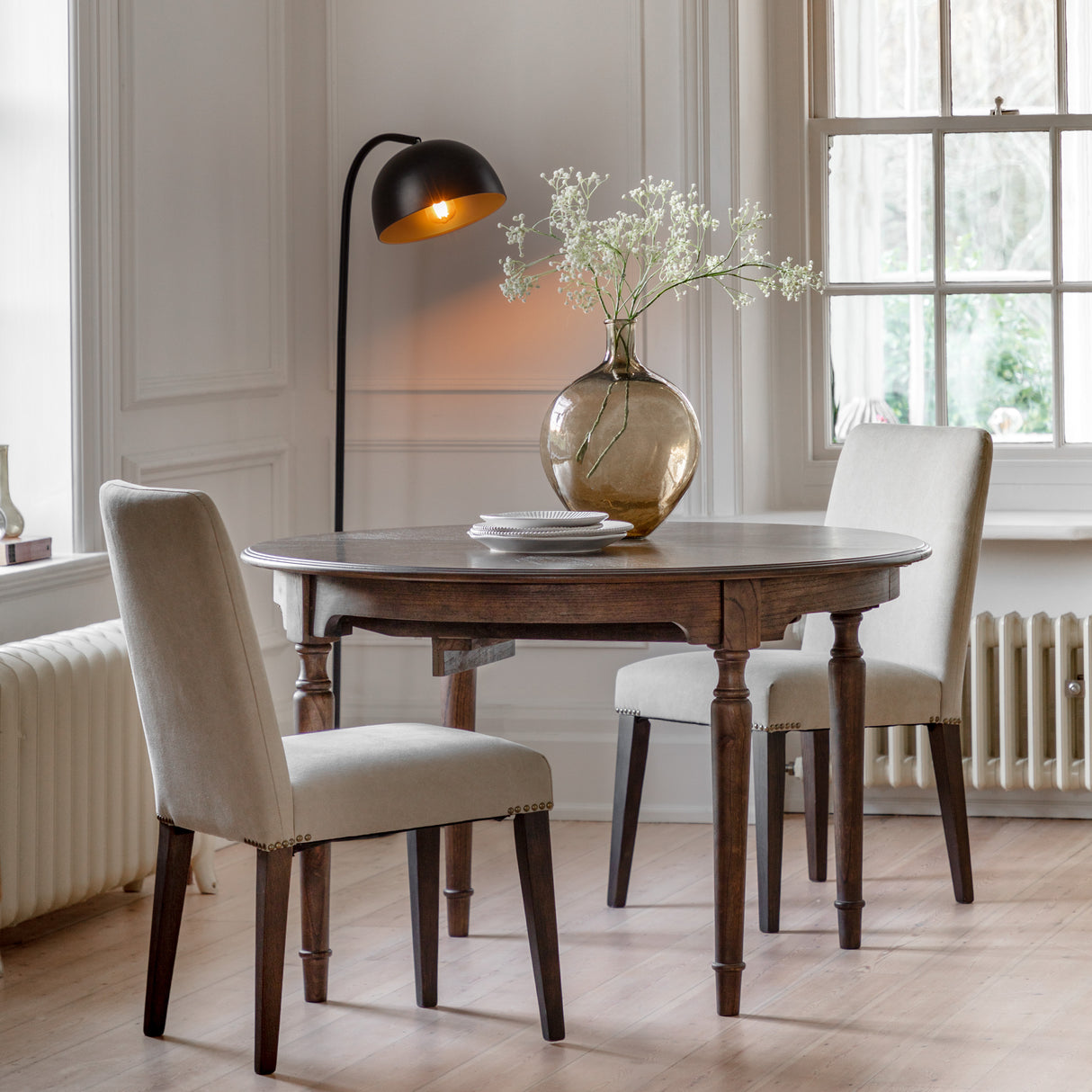 Amos Madison Ext Round Table –  from Amos Lighting + Home