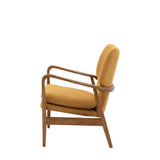 Amos Jensen Armchair Ochre  –  from Amos Lighting + Home