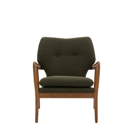 Amos Jensen Armchair Green  –  from Amos Lighting + Home