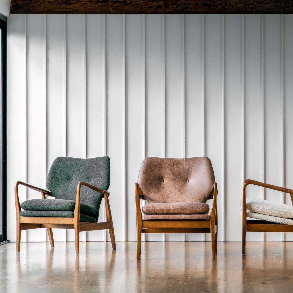 Amos Jensen Armchair Green  –  from Amos Lighting + Home