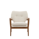 Amos Jensen Armchair Cream  –  from Amos Lighting + Home