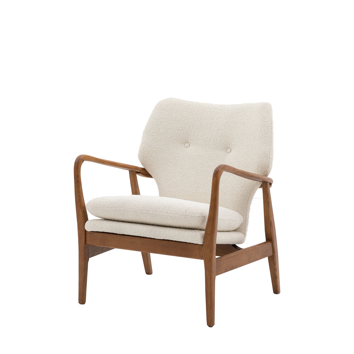 Amos Jensen Armchair Cream  –  from Amos Lighting + Home