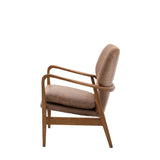 Amos Jensen Armchair Brown Leather  –  from Amos Lighting + Home