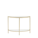 Amos Hudson Console Table Champagne  –  from Amos Lighting + Home