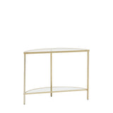 Amos Hudson Console Table Champagne  –  from Amos Lighting + Home