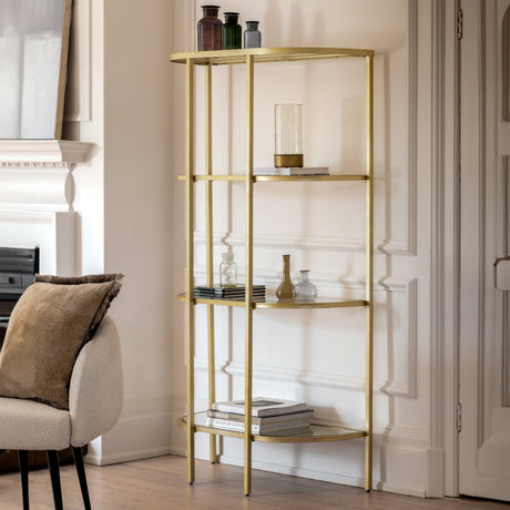 Amos Hudson Display Unit Champagne  –  from Amos Lighting + Home