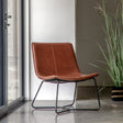 Amos Hawking Lounge Chair Brown  –  from Amos Lighting + Home