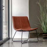 Amos Hawking Lounge Chair Brown  –  from Amos Lighting + Home