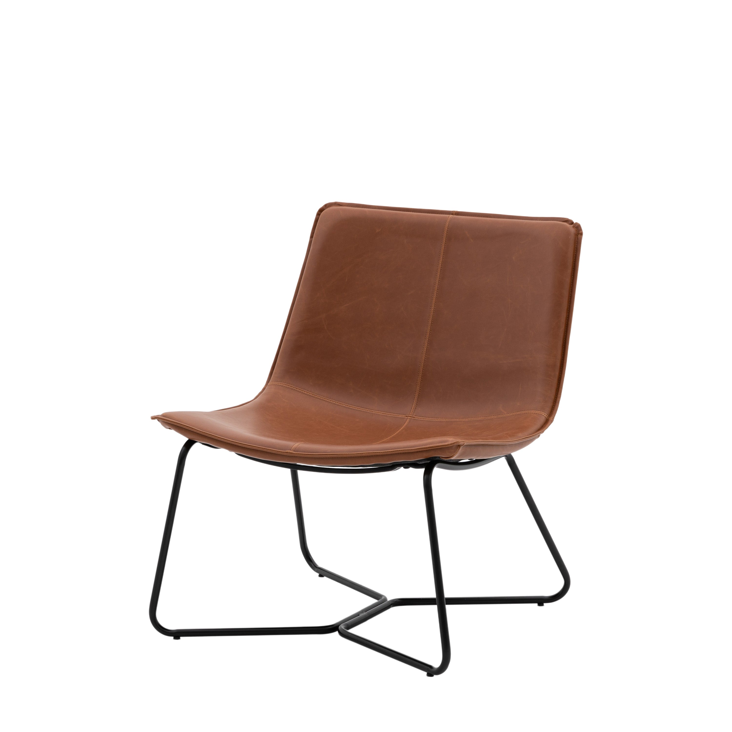 Amos Hawking Lounge Chair Brown