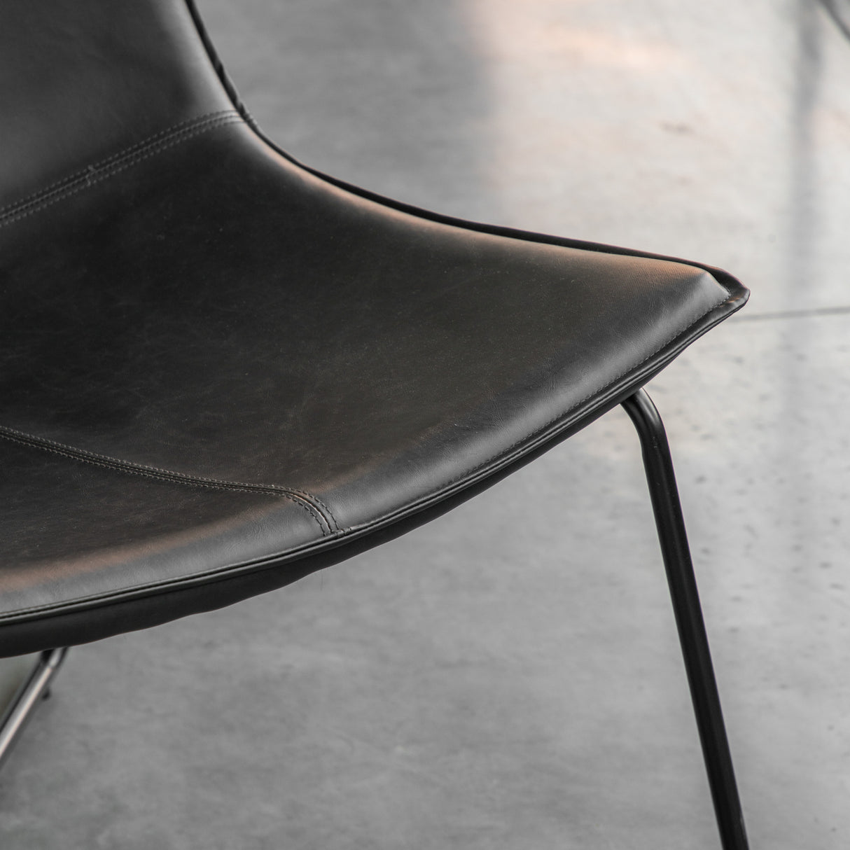 Amos Hawking Lounge Chair Charcoal  –  from Amos Lighting + Home