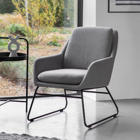 Amos Funton Chair Light Grey  –  from Amos Lighting + Home