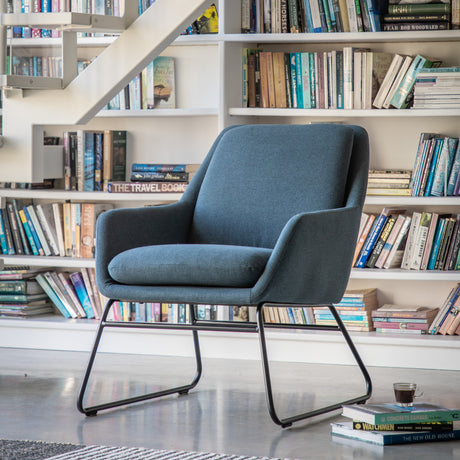 Amos Funton Chair Midnight  –  from Amos Lighting + Home