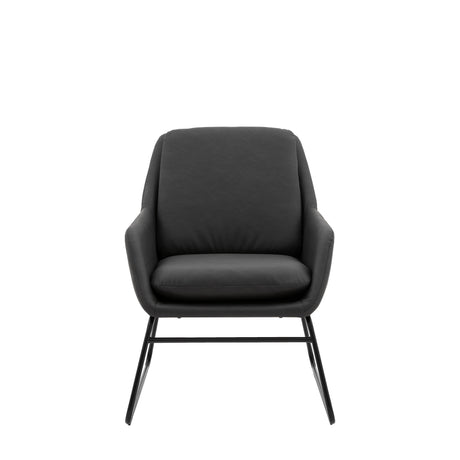 Amos Funton Chair Charcoal  –  from Amos Lighting + Home