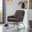 Amos Funton Chair Brown  –  from Amos Lighting + Home