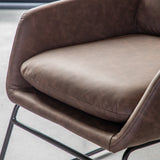 Amos Funton Chair Brown  –  from Amos Lighting + Home