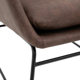 Amos Funton Chair Brown  –  from Amos Lighting + Home