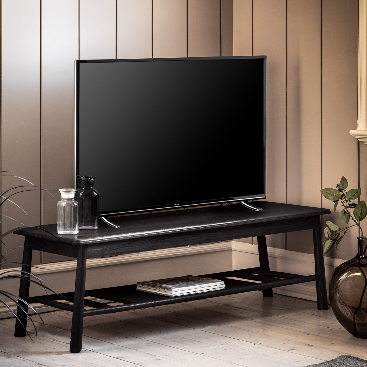 Amos Wycombe Media Unit Black  –  from Amos Lighting + Home