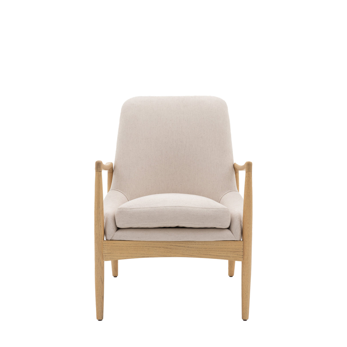 Amos Carrera Armchair Natural Linen  –  from Amos Lighting + Home