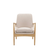 Amos Carrera Armchair Natural Linen  –  from Amos Lighting + Home