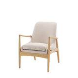 Amos Carrera Armchair Natural Linen  –  from Amos Lighting + Home