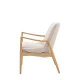 Amos Carrera Armchair Natural Linen  –  from Amos Lighting + Home