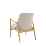 Amos Carrera Armchair Natural Linen  –  from Amos Lighting + Home