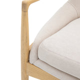 Amos Carrera Armchair Natural Linen  –  from Amos Lighting + Home